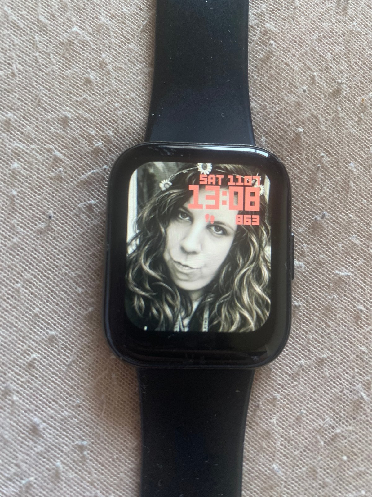 Smartwatch, Ophalen, Zwart, Zo goed als nieuw, Waterdicht