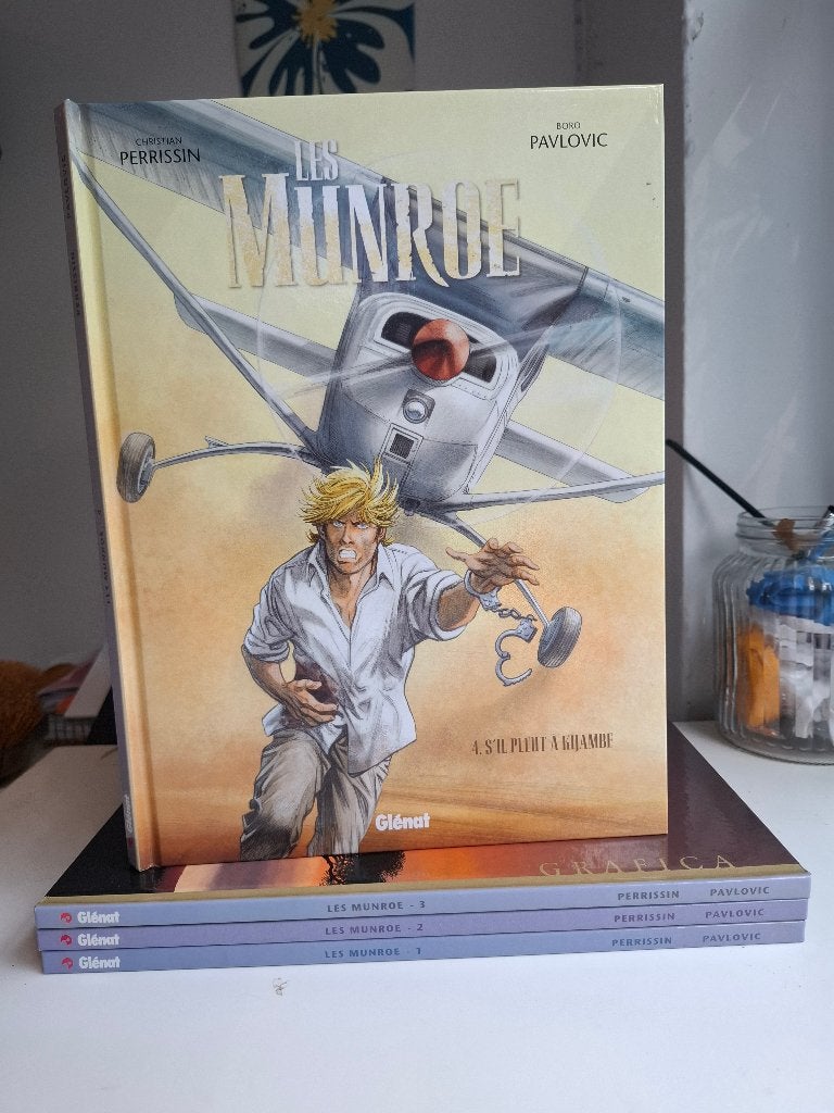 LES MUNROE TOMES 1 à 4 SERIE COMPLETE TBE TOUS EO!, Livres, BD, Série complète ou Série, Enlèvement ou Envoi, Comme neuf