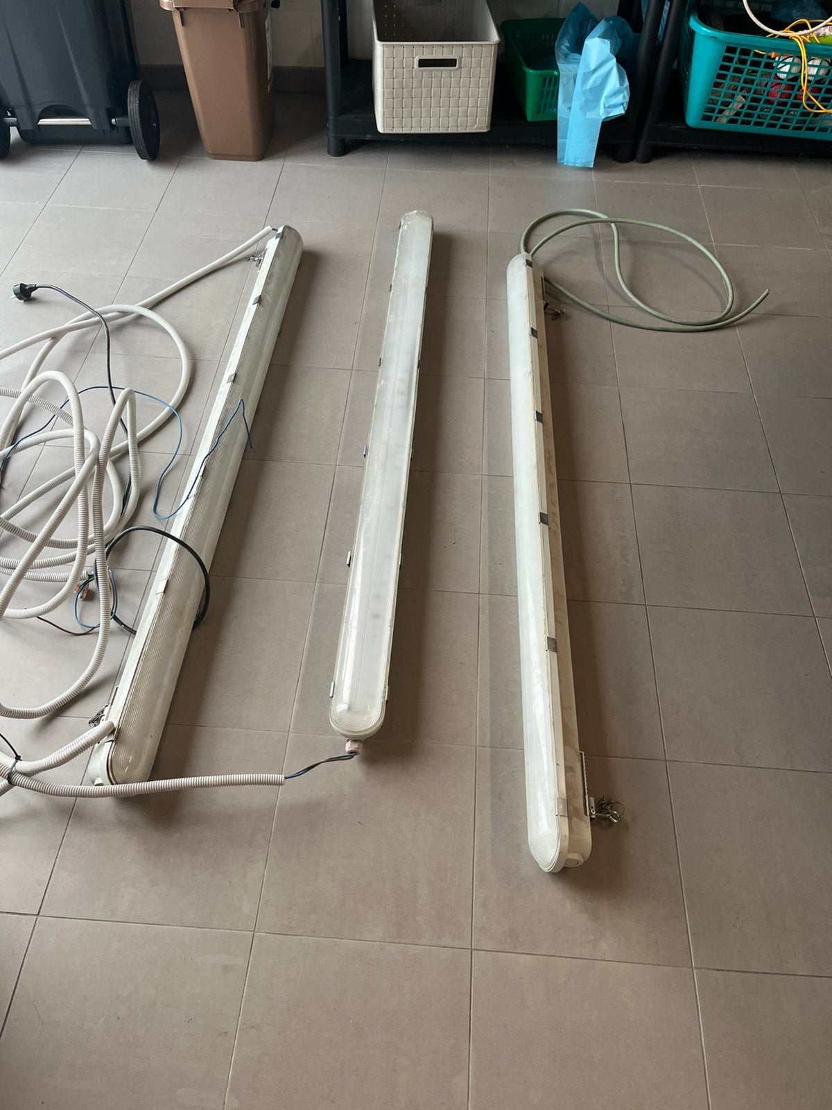 Luminaires TL, Bricolage & Construction, Éclairage de chantier, Enlèvement, Utilisé
