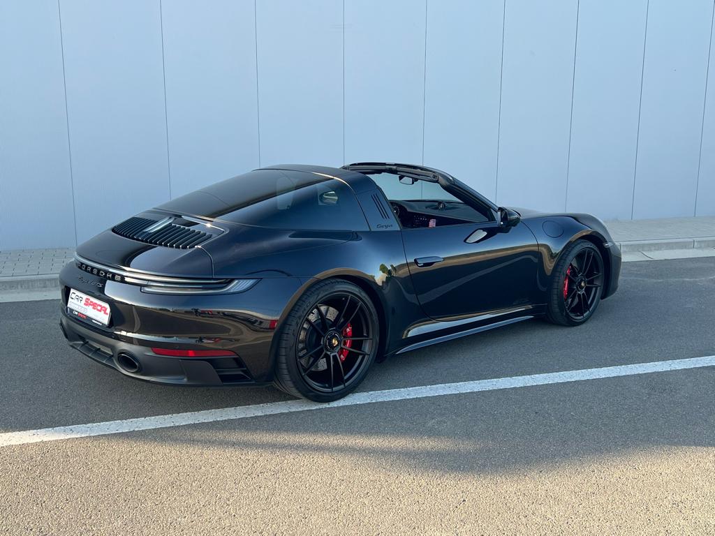 992 TARGA 4 GTS - 480 cv -, Autos, Porsche, Entreprise, Essence, Cabriolet, 2 portes, Automatique, Noir, Noir, Cuir