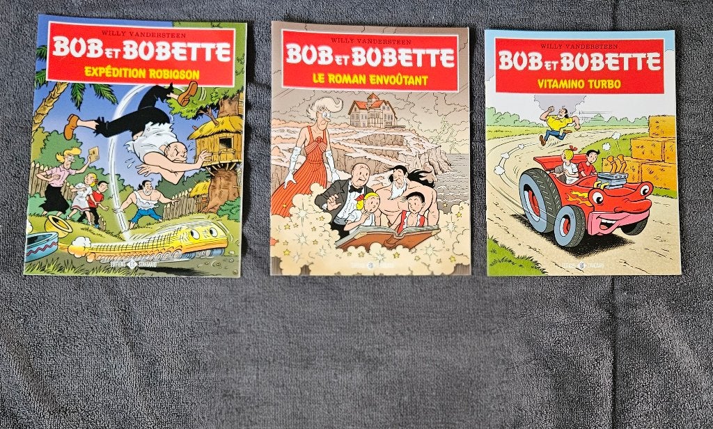 Lot de 3 livres bd bob et Bobette neuf, Plusieurs BD, Enlèvement ou Envoi, Neuf