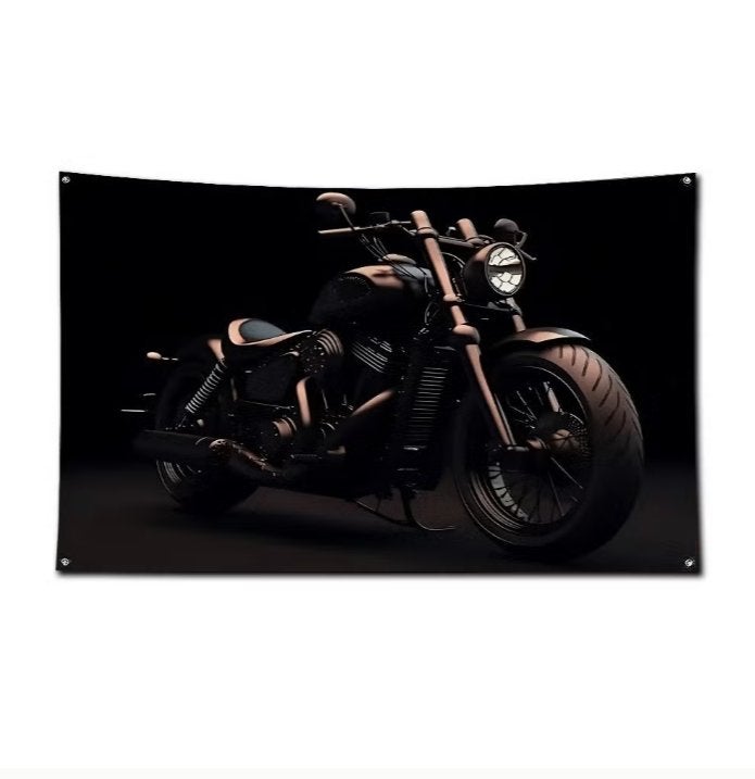 Grands drapeaux pour motos vintage (150x90cm), Enlèvement ou Envoi, Neuf