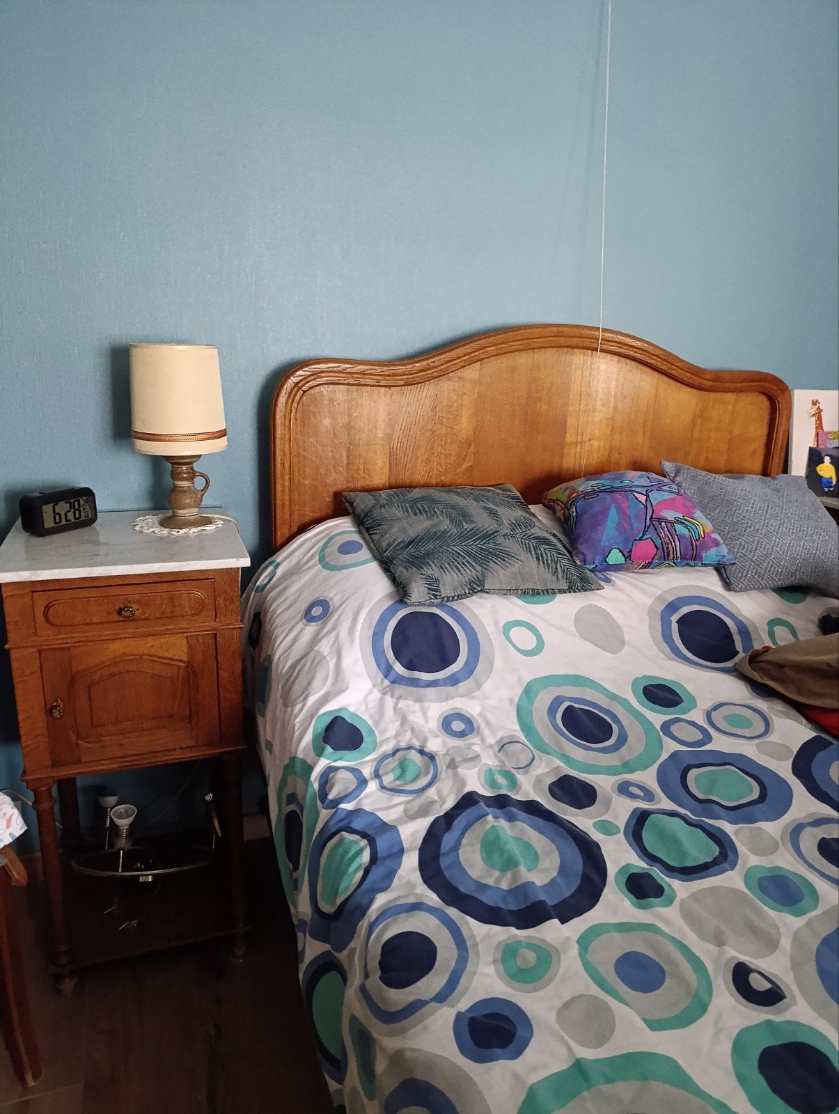 Chambre à coucher en chêne, Enlèvement