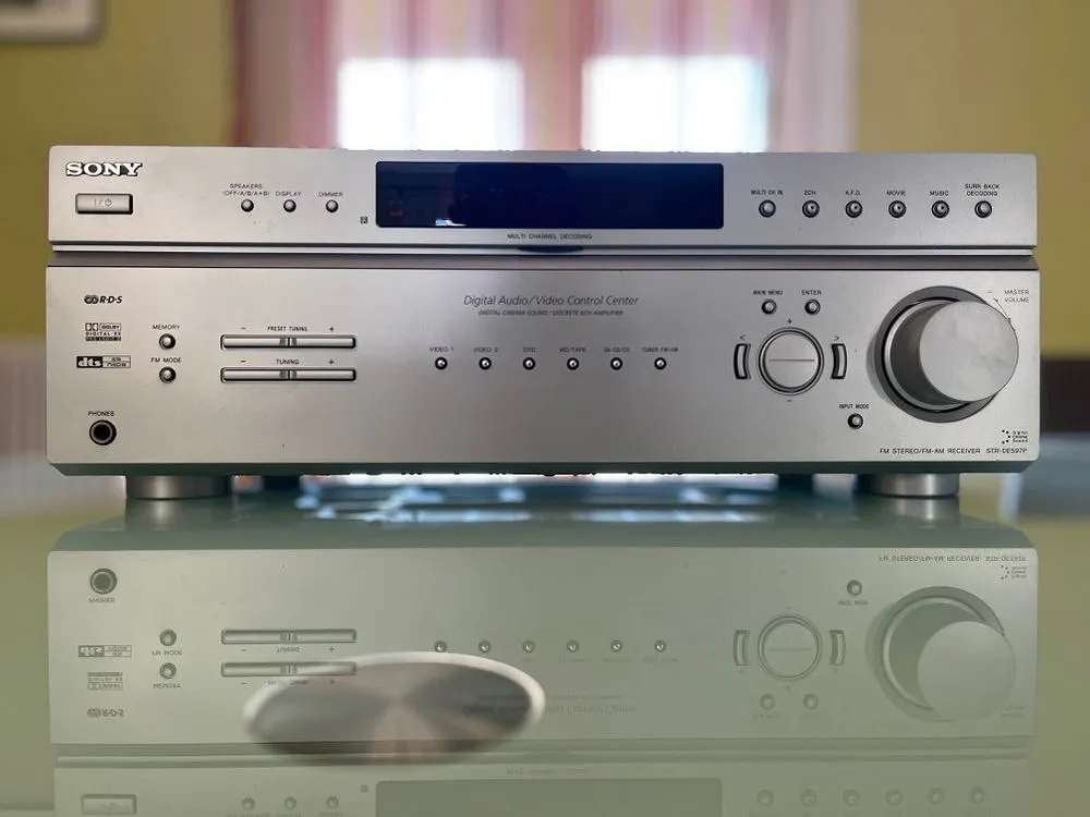 Sony Str-DE597P AM FM Stereo Receiver 6.1-kanaals, Audio, Tv en Foto, Ophalen, Gebruikt, 60 tot 120 watt, Sony