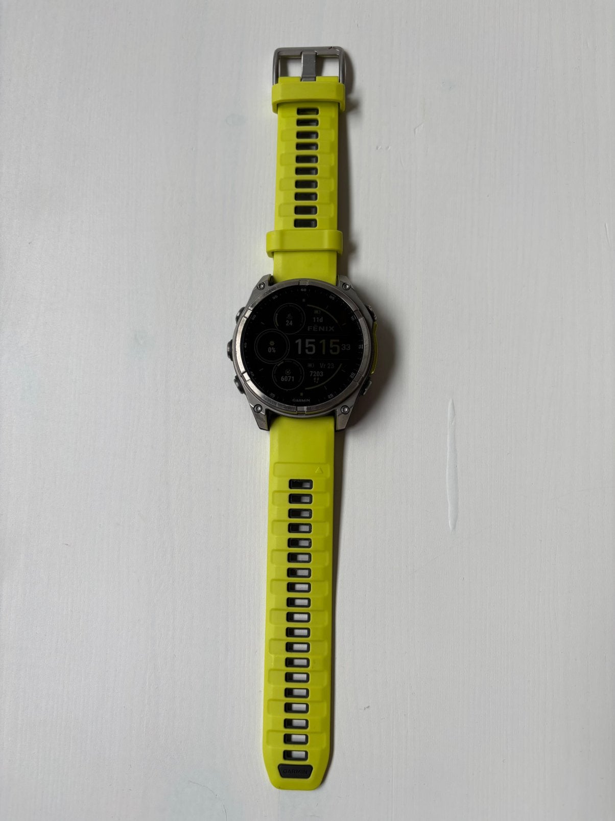 Garmin Fenix 8 Solar Sapphire 47 mm, Ophalen, Zwart, Zo goed als nieuw, Waterdicht