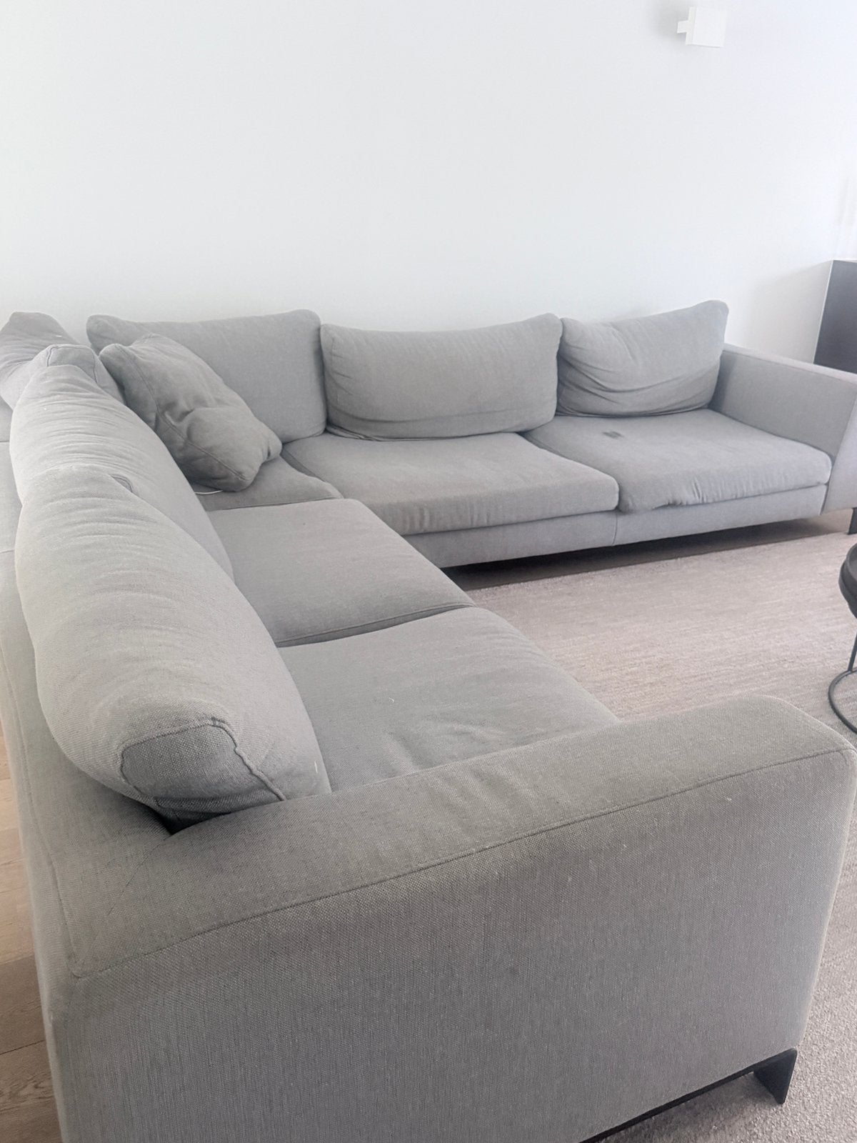 GRATIS! Hoeksalon moet asap weg!, Modern minimalistisch, 300 cm ou plus, Enlèvement, Utilisé