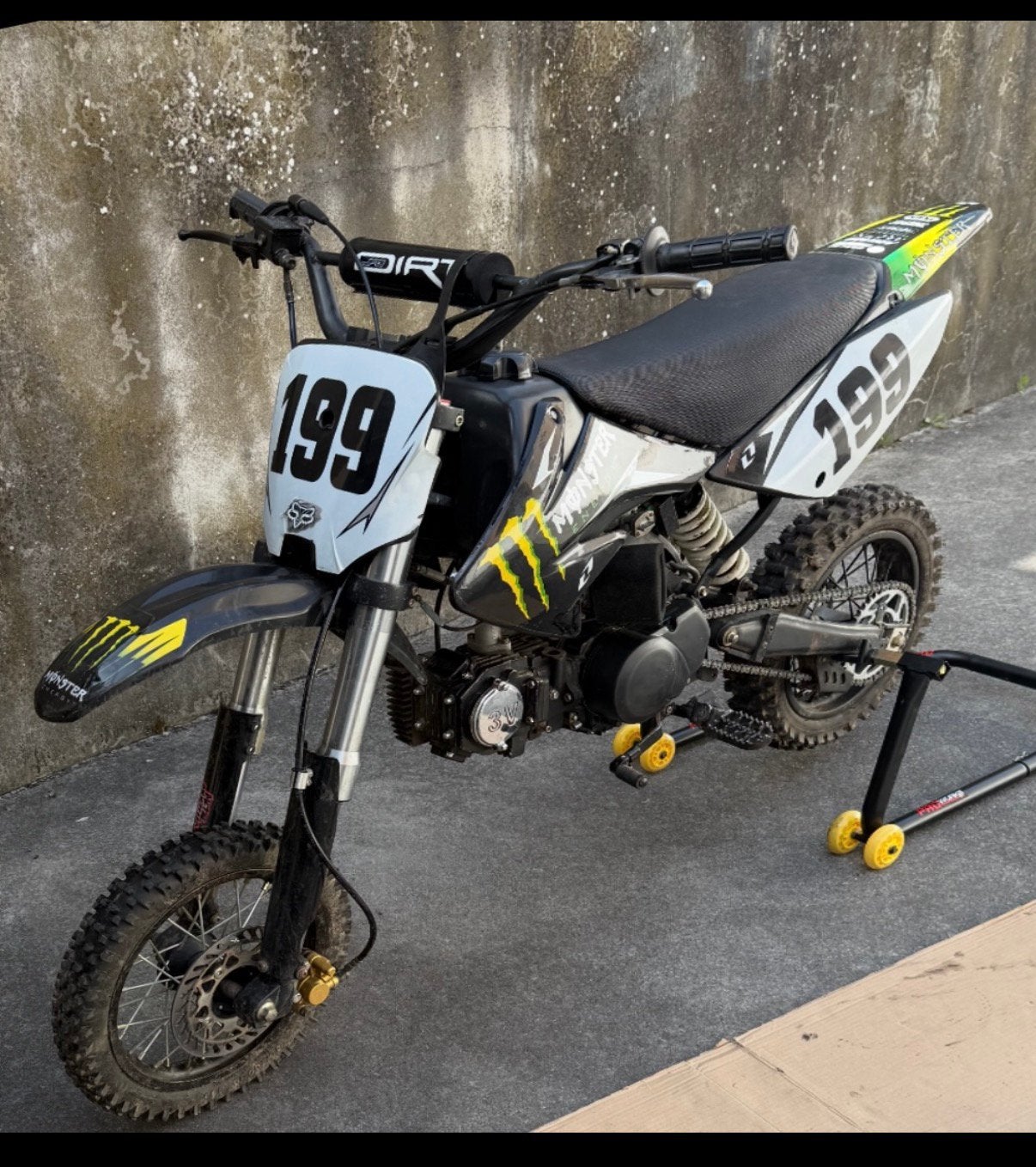 Dirt bike, Ophalen, Gebruikt, 110 cc, Dirtbike