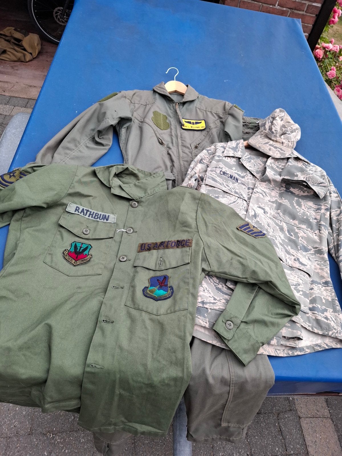 lot us air force, Verzamelen, Militaria | Algemeen, Ophalen of Verzenden, Luchtmacht, Kleding of Schoenen