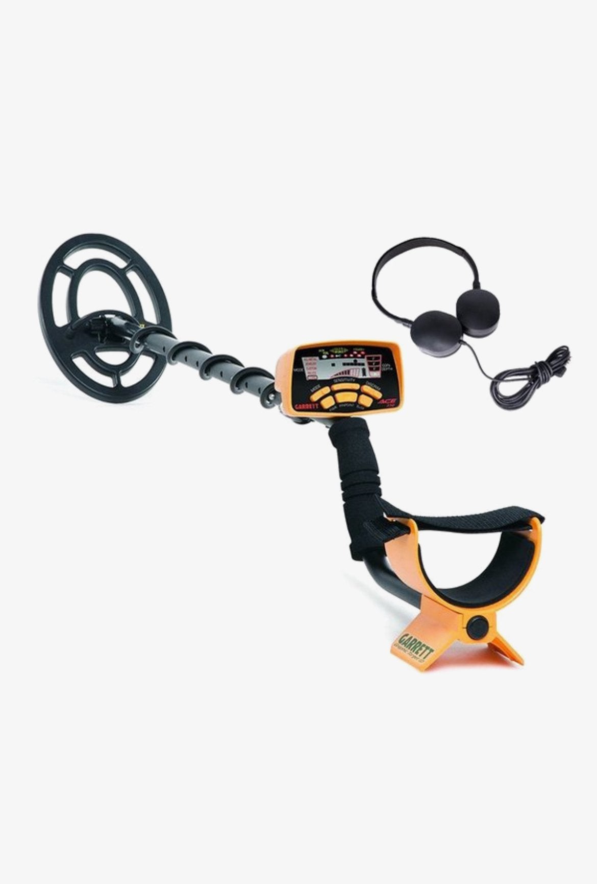 Garrett ace 250 metaal detector, Hobby en Vrije tijd, Metaaldetectors, Ophalen, Meer dan 30 cm, Zo goed als nieuw, Discriminatie metaaldetectie