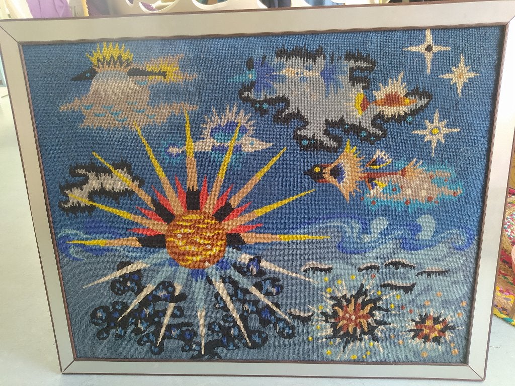 Tapisserie canevas, Enlèvement, Comme neuf, Autres types
