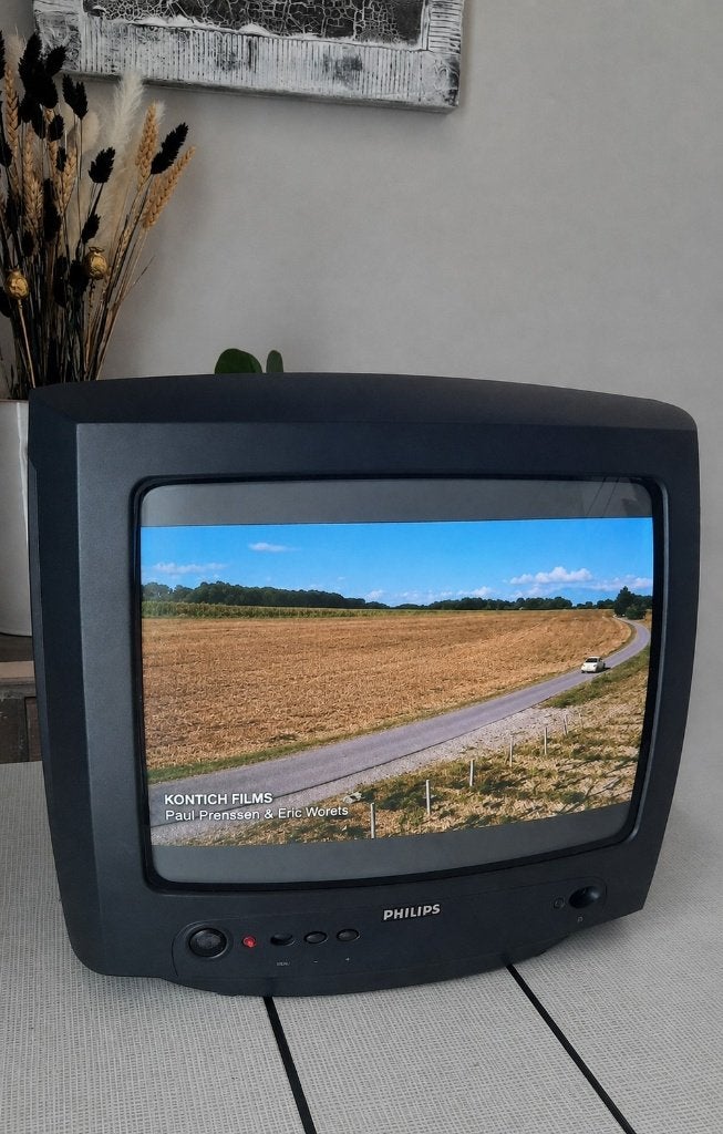 Portable Vintage Philips Color Tv, TV, Hi-fi & Vidéo, Enlèvement ou Envoi, Comme neuf, Moins de 40 cm, Philips