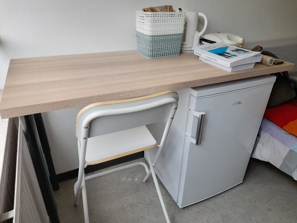 Koelkast met vriesvak energielabel A+, Ophalen, Minder dan 85 cm, 100 tot 150 liter, Zo goed als nieuw