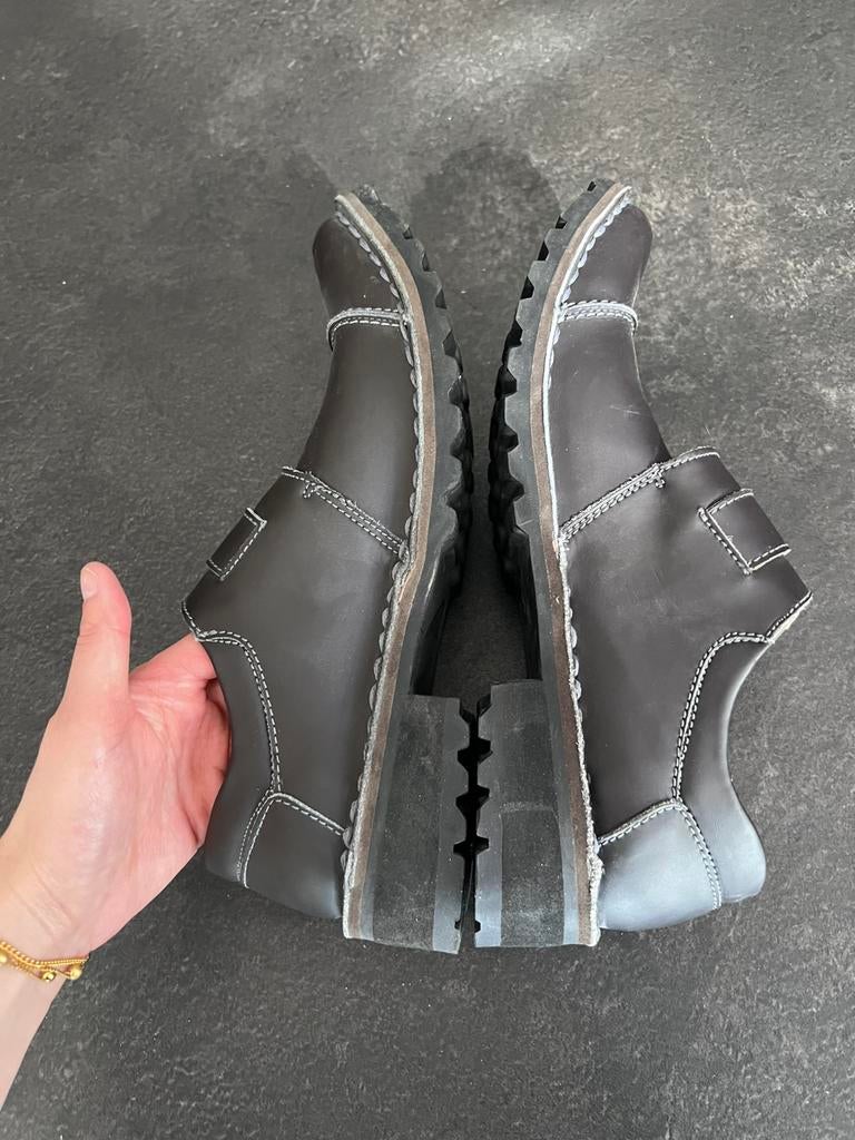 Nette mannenschoenen leer, Vêtements | Hommes, Chaussures, Enlèvement ou Envoi, Comme neuf, Flâneurs