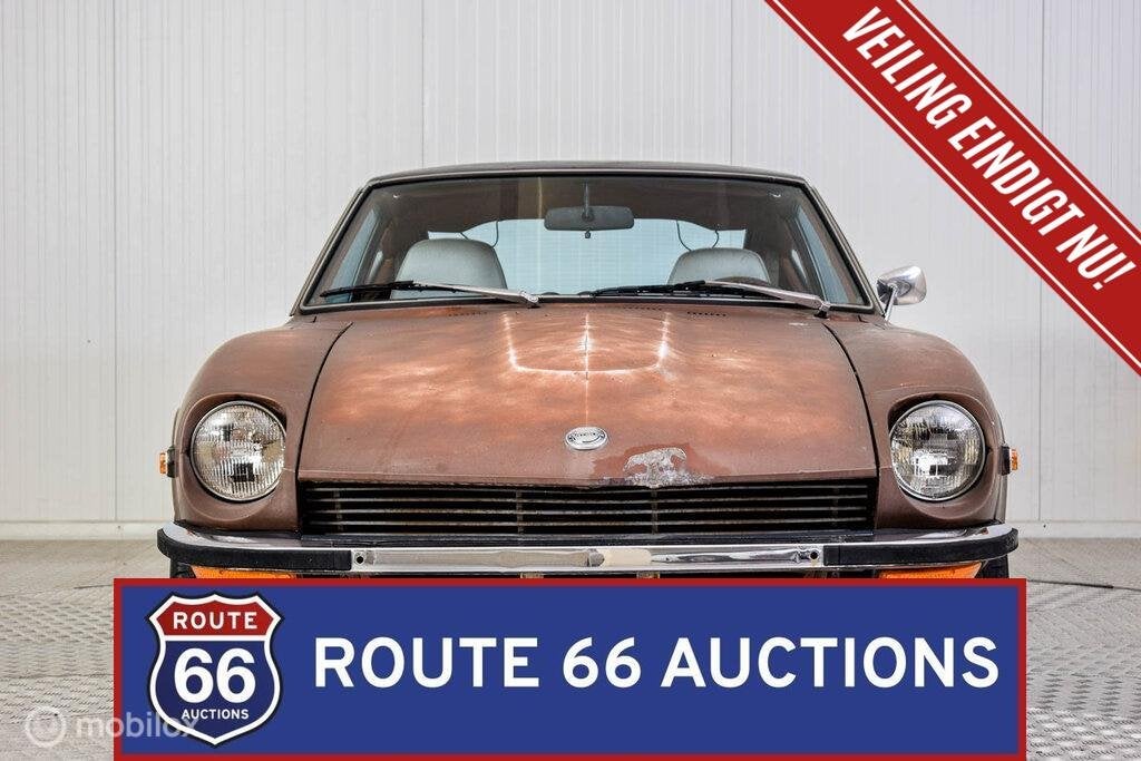 Datsun 240Z | 1973 | Route 66 Auctions, Overige merken, Zwart, Bedrijf, Handgeschakeld