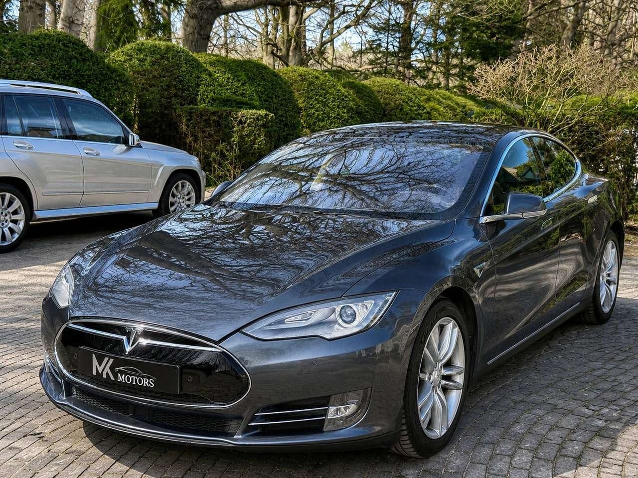Tesla Model S 85D Dual Motor | Autopilot | Pano | Air Suspe, Autos, Tesla, 0 kg, Argent ou Gris, 388 kW, Noir