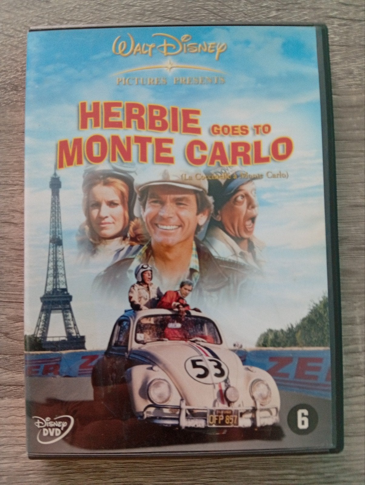 DVD de comédie Herbie va à Monte-Carlo, À partir de 6 ans, Néerlandais, Enlèvement ou Envoi, Comme neuf
