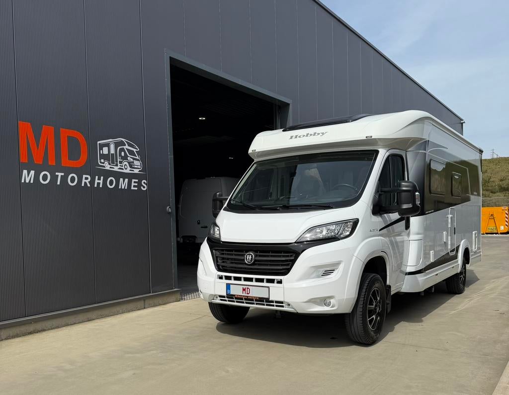 ‼️ Hobby Optima Premium ‼️ Automaat‼️Level System ‼️, Caravans en Kamperen, Mobilhomes, Automaat, TV, Fiat, Hobby