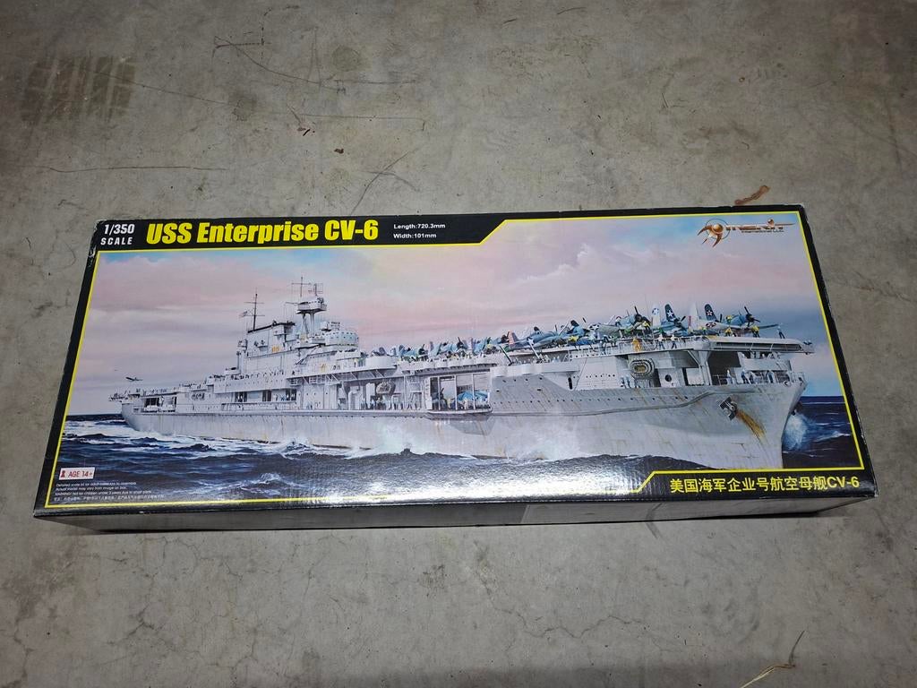Trompettiste USS Enterprise 1/350, Hobby & Loisirs créatifs, Modélisme | Bateaux & Navires, Enlèvement ou Envoi, Neuf, 1:200 ou moins