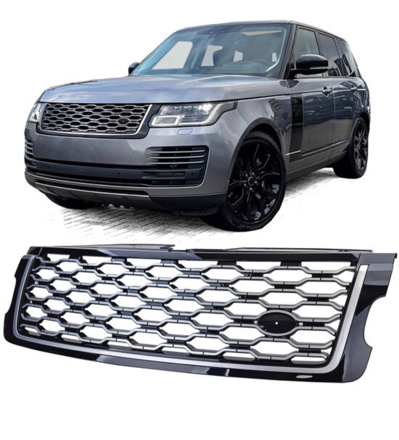 Land Range Rover Vogue L405 sport grill 2018-2022 Facelift, Ophalen of Verzenden