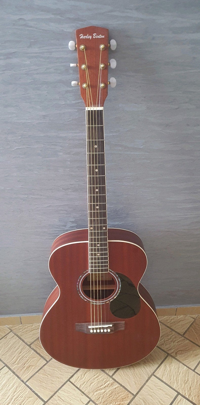 Harley Benton Custom Line HBCG-45 N Gitaar, Muziek en Instrumenten, Versterkers | Bas en Gitaar, Ophalen, Gebruikt, Gitaar