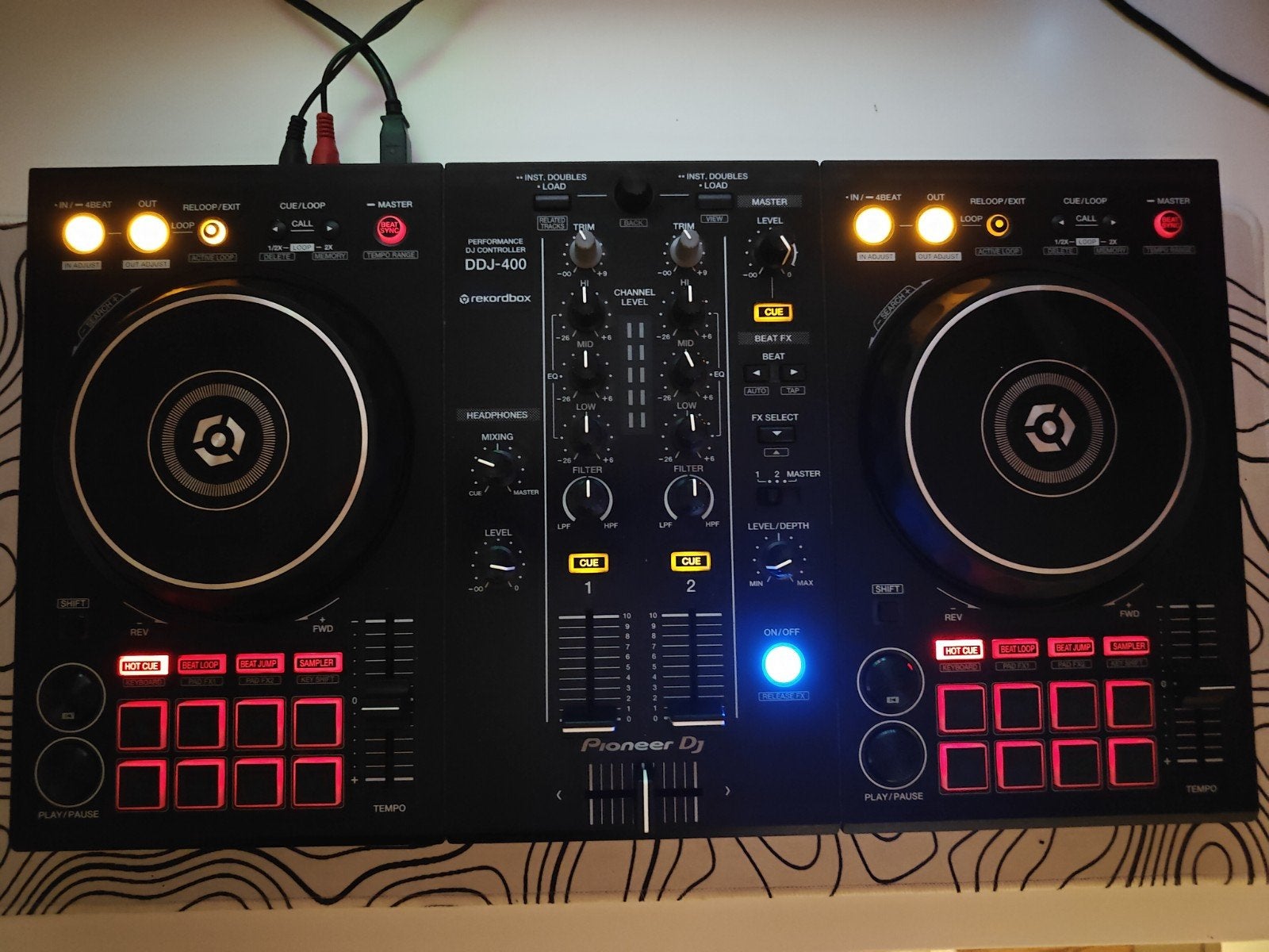 Nieuwstaat DDJ-400!, Musique & Instruments, Enlèvement, Neuf, DJ-Set, Pioneer