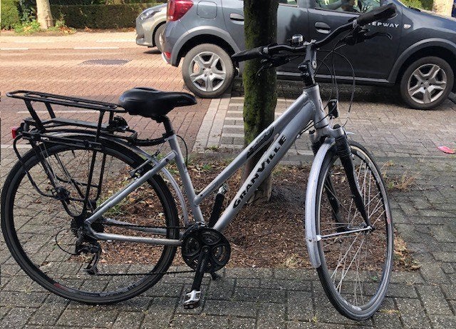 snelle GRANVILLE met 27 versnellingen,nagezien-alles werkt, Velgrem, Versnellingen, 49 tot 53 cm, Zo goed als nieuw