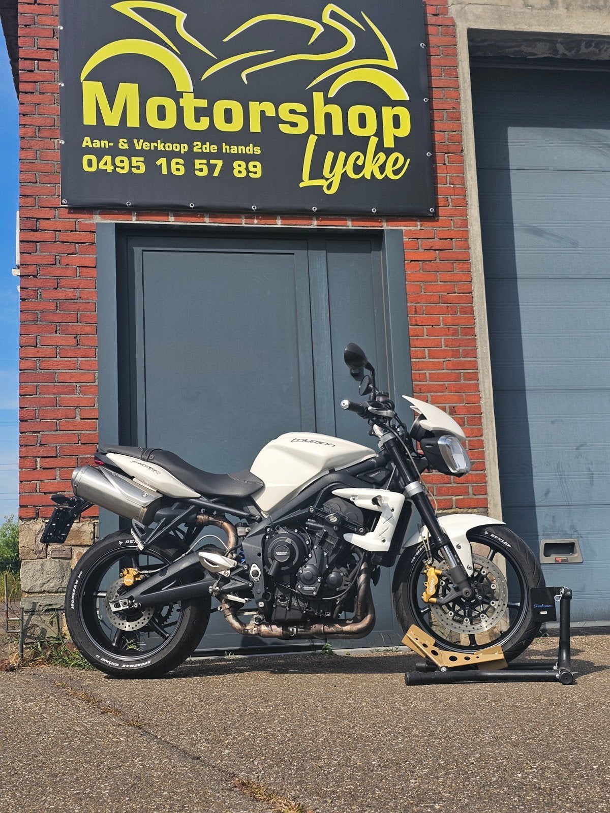 Triumph Street Triple homologué + 1 an de garantie, Motos, Entreprise, Occasion