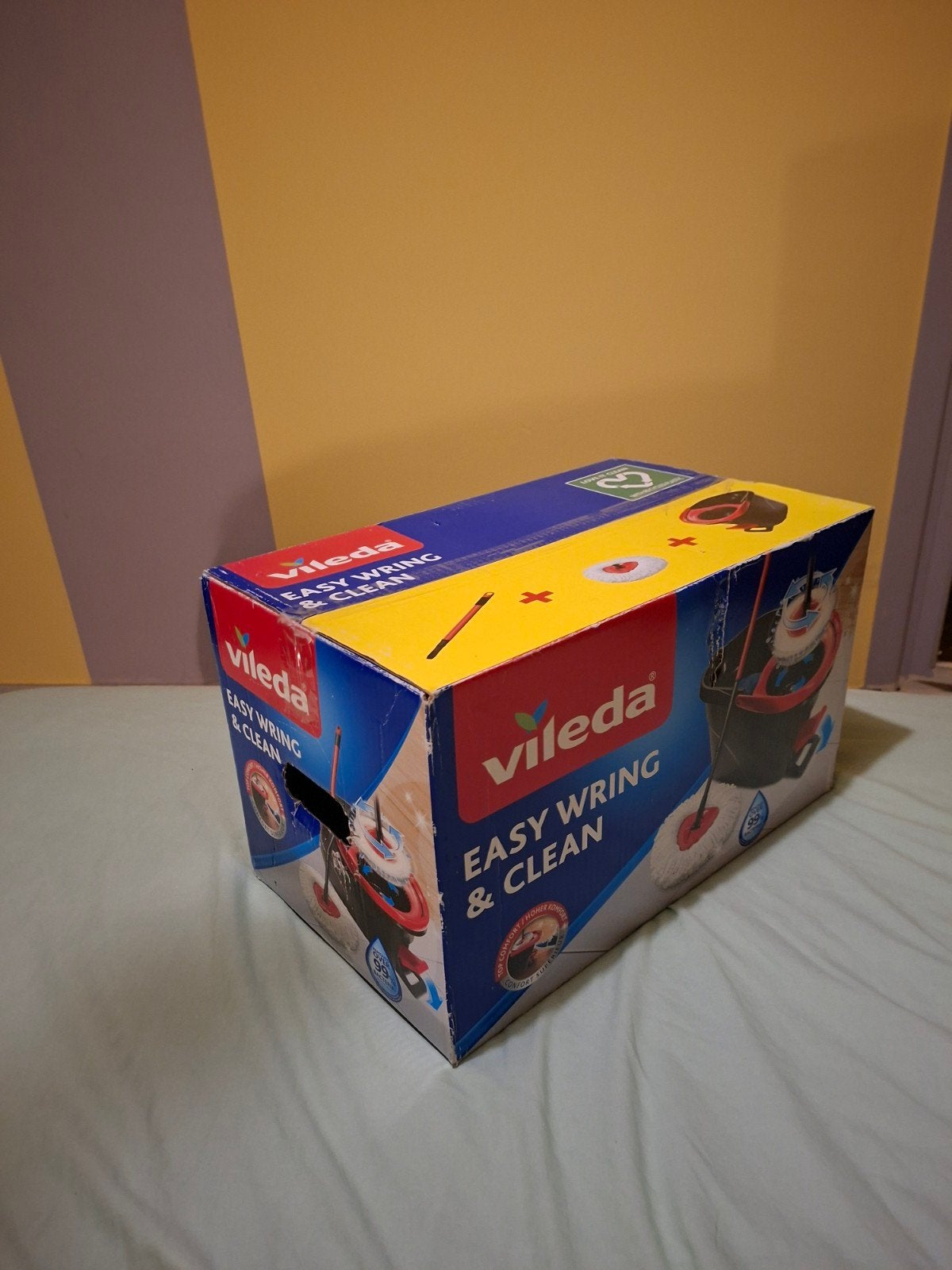 "Vileda Easy Swing & Clean" dweilset, Ophalen, Mop of Dweil
