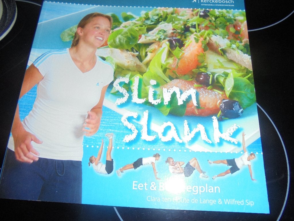 boek Slim Slank, Ophalen of Verzenden, Zo goed als nieuw, Gezond koken