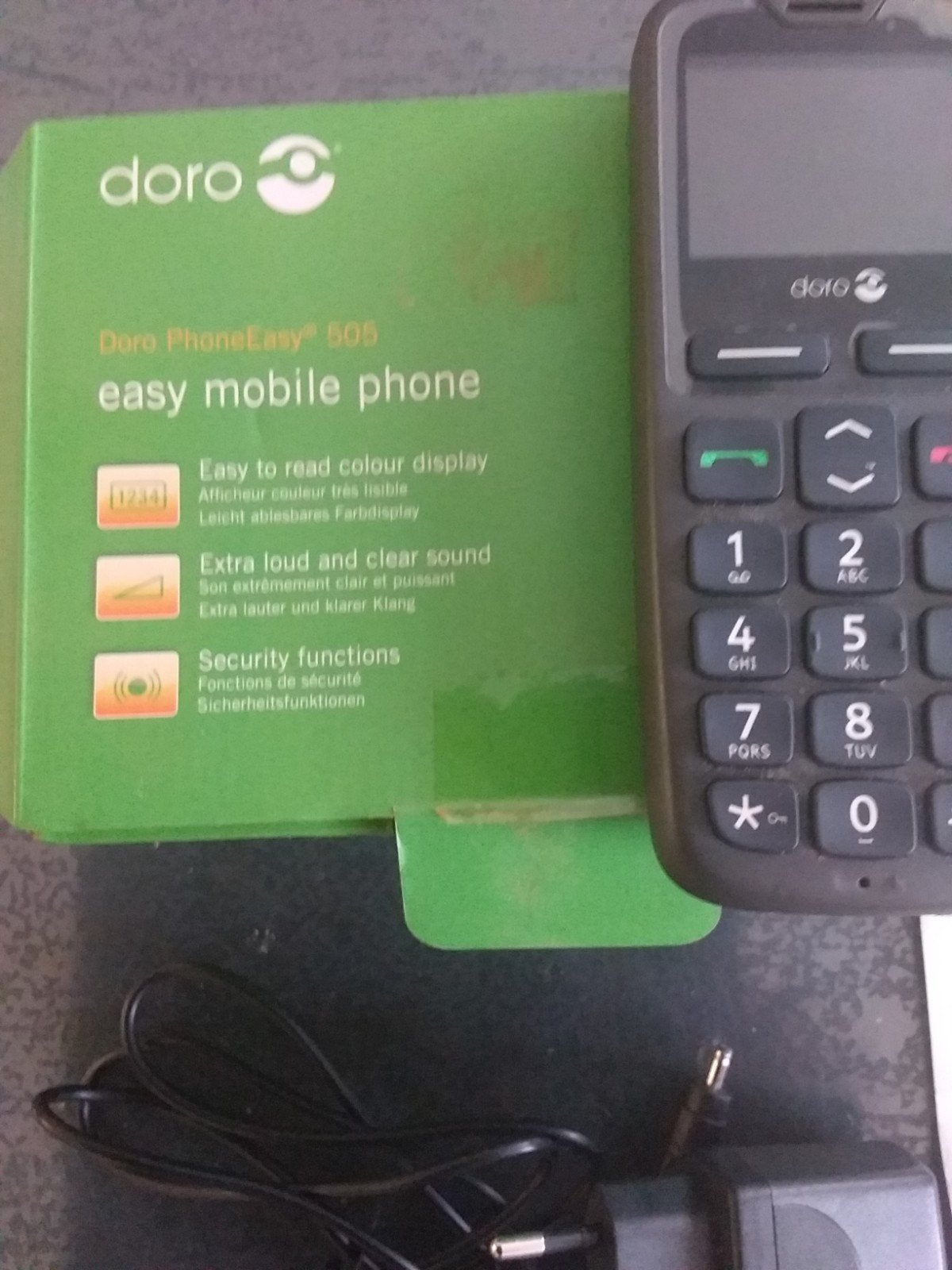 par téléphone portable Easy, Enlèvement