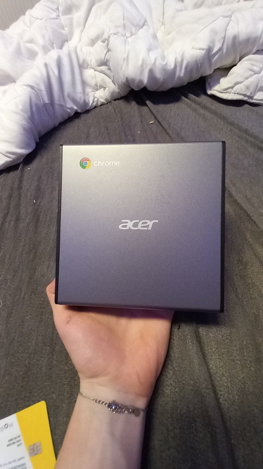 Acer mini pc i3 chrome pc, Computers en Software, Chromebooks, 4 GB of minder, 64 GB, Ophalen of Verzenden, Zo goed als nieuw