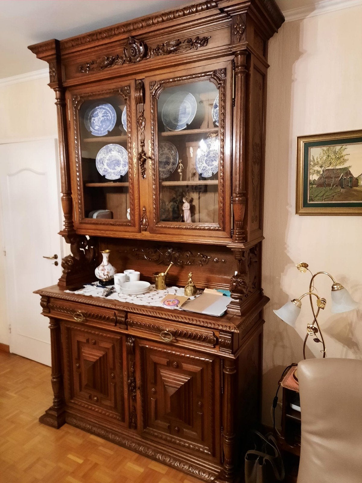 Mechelse kast, Ophalen