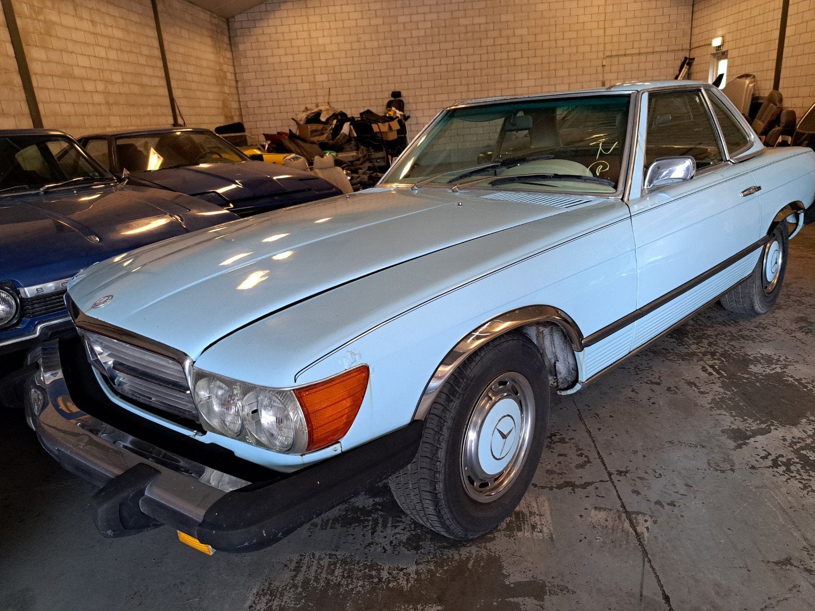 mercedes 450 sl  bj 1974  oldtimer, Auto's, Oldtimers, Automaat, Cabriolet, Mercedes-Benz, Particulier