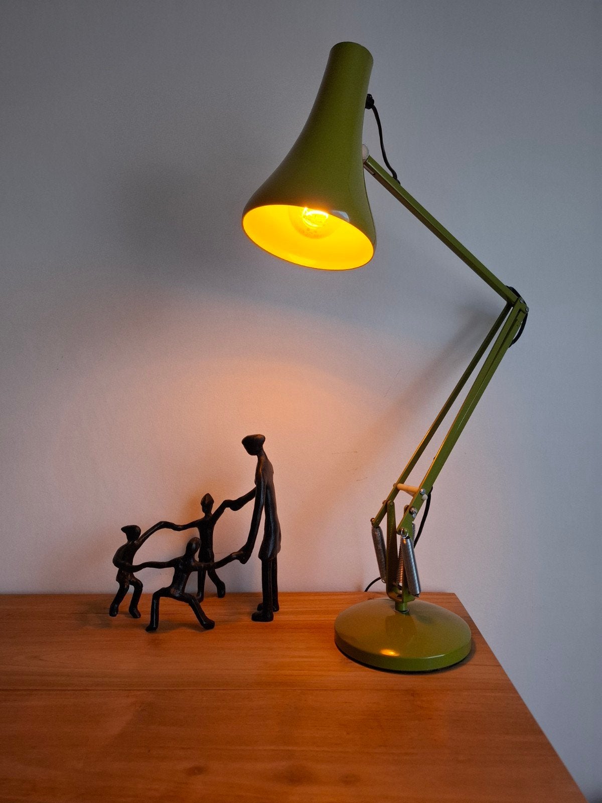 Anglepoise type 90 in mint staat!, Maison & Meubles, Industriel, Vert, Enlèvement ou Envoi, Comme neuf