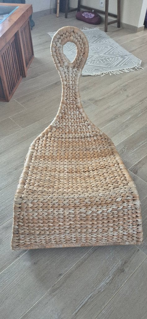 Chaise à bascule en osier, Maison & Meubles, Enlèvement, Comme neuf, Osier ou Rotin, Une
