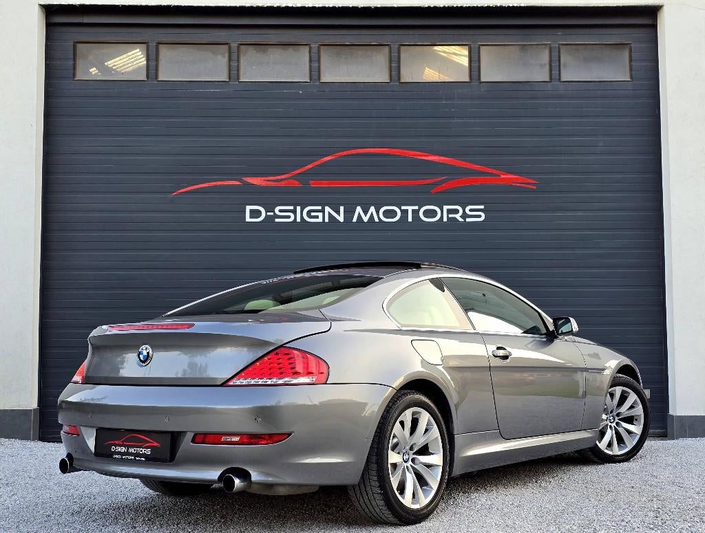 BMW 630iA (272pk) INDIVIDUAL 2008 123.254km 1st EIG FULL, Auto's, BMW, Automaat, 4 zetels, Achterwielaandrijving, https://public.car-pass.be/vhr/f99c8713-bf4c-4a3b-a91e-125e3302fcb1