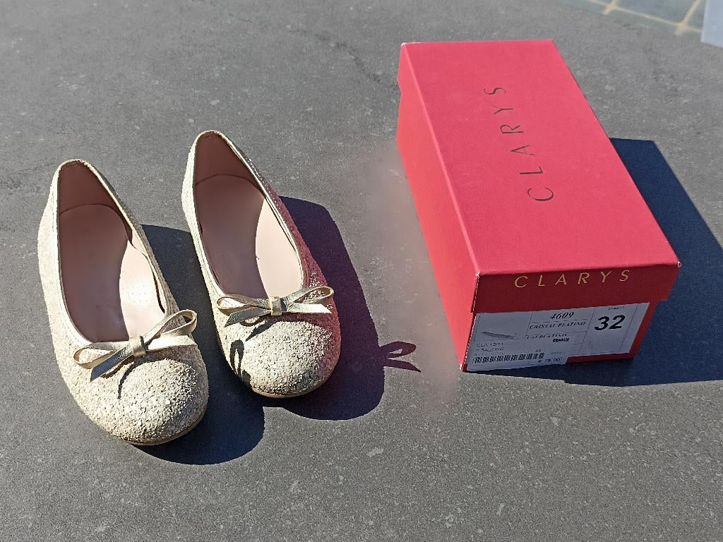Communie schoenen maat 32 Clarys, Kinderen en Baby's, Kinderkleding | Schoenen en Sokken, Ophalen of Verzenden, Schoenen