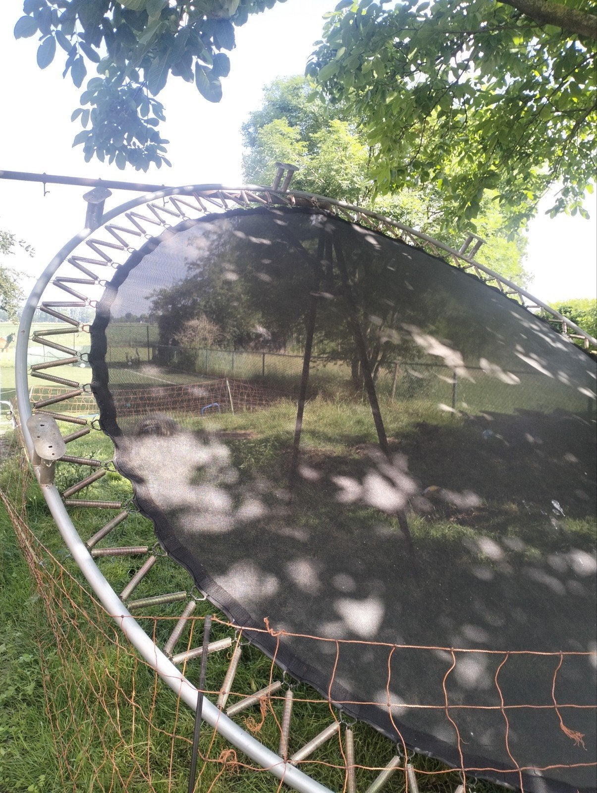 Inground trampoline Berg 430, Ophalen