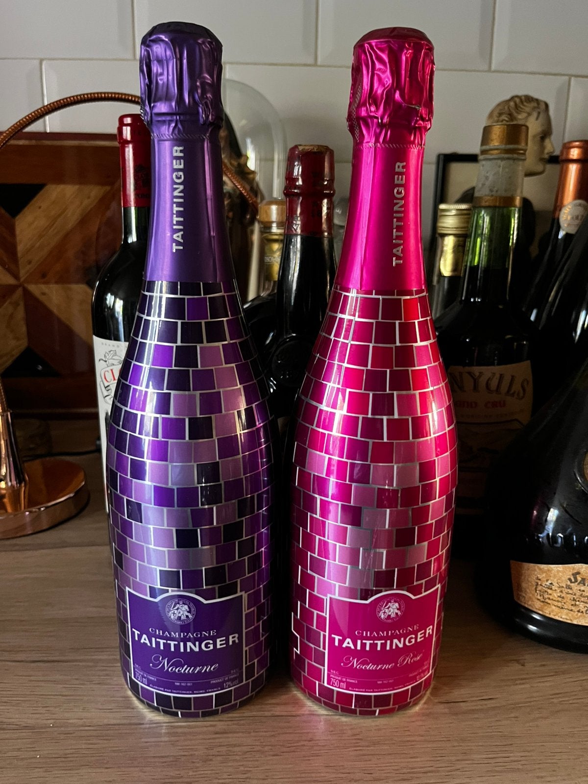Taitinger Nocturne sec, Enlèvement ou Envoi, Comme neuf, France, Champagne