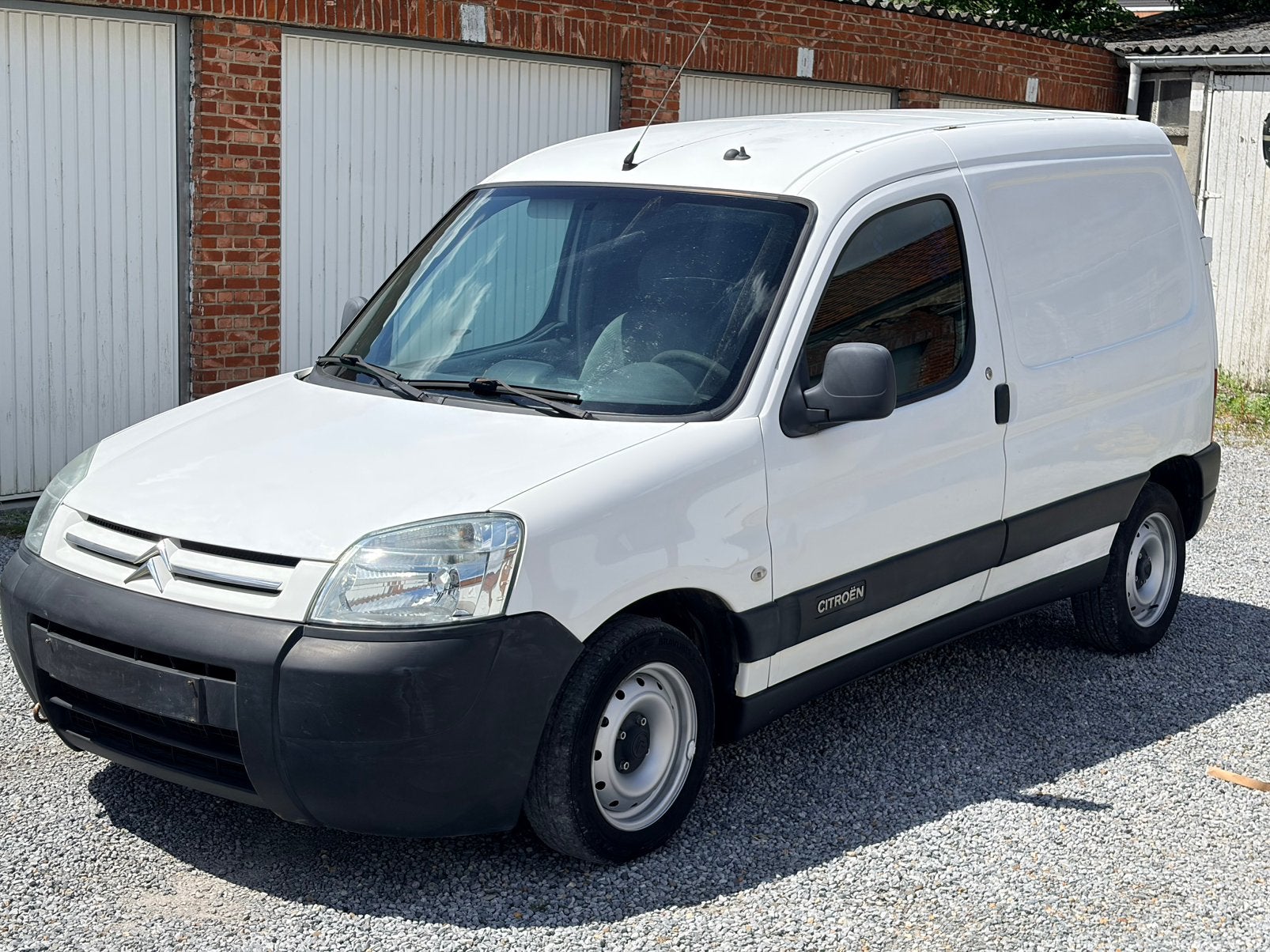 Citroën Berlingo 1.9 Diesel ( lichtevracht), Auto's, Bestelwagens en Lichte vracht, Voorwielaandrijving, Stof, Citroën, Wit