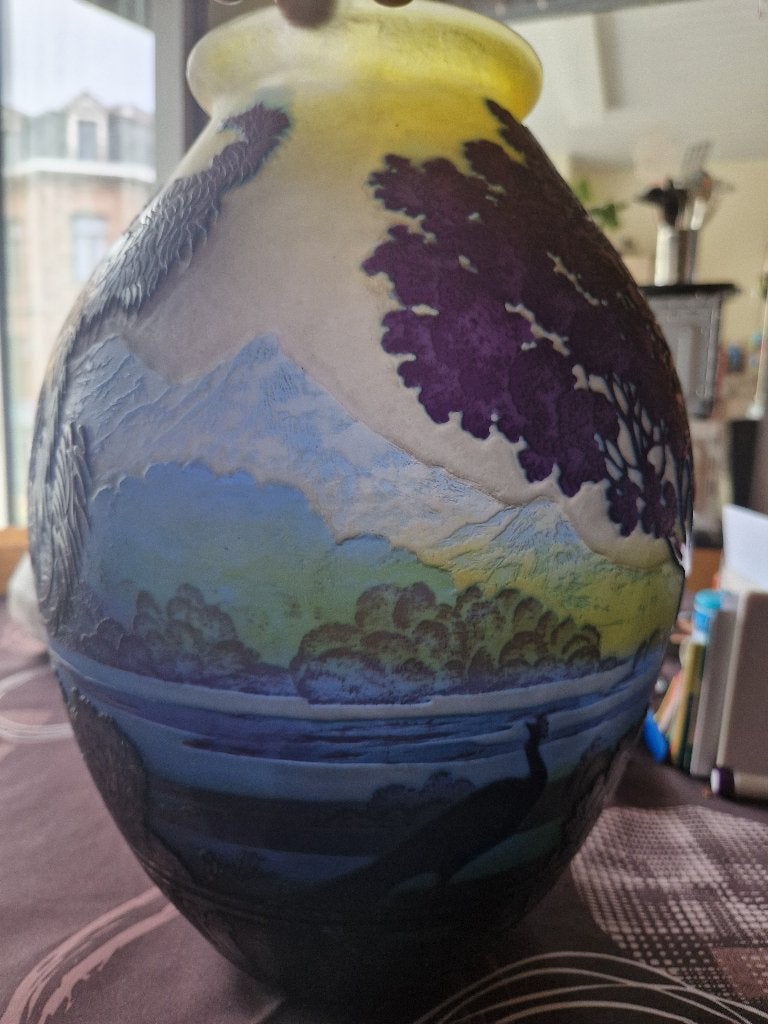 Vase Gallé, Antiquités & Art, Enlèvement