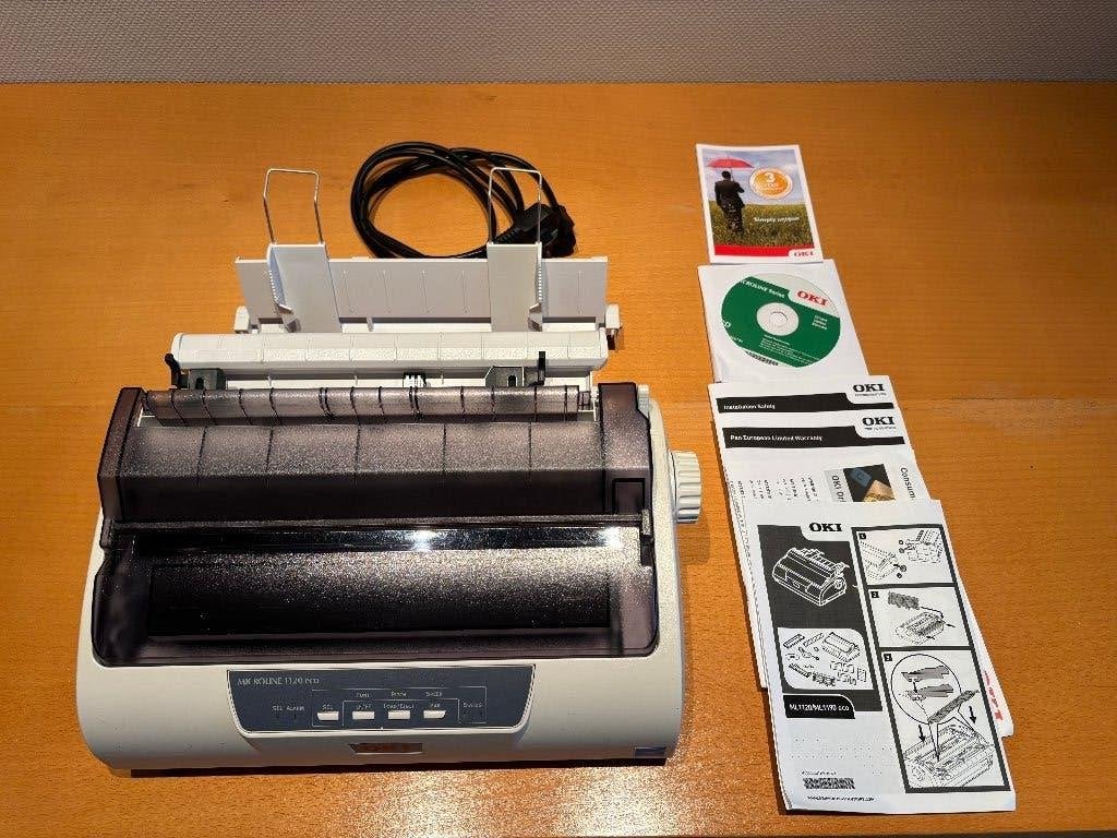 OKI Microline 1120 eco dot matrix printer, Enlèvement, Utilisé