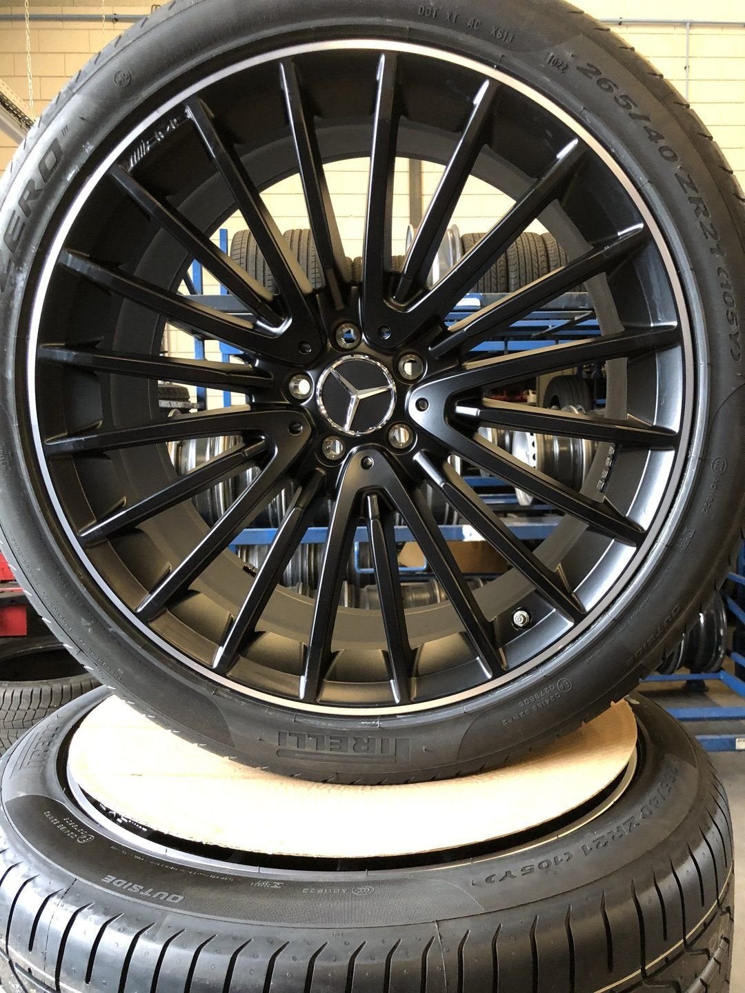 21 inch originele  mercedes glc x253 c253 63 amg a2534015900, -, 265 mm, -, Banden en Velgen