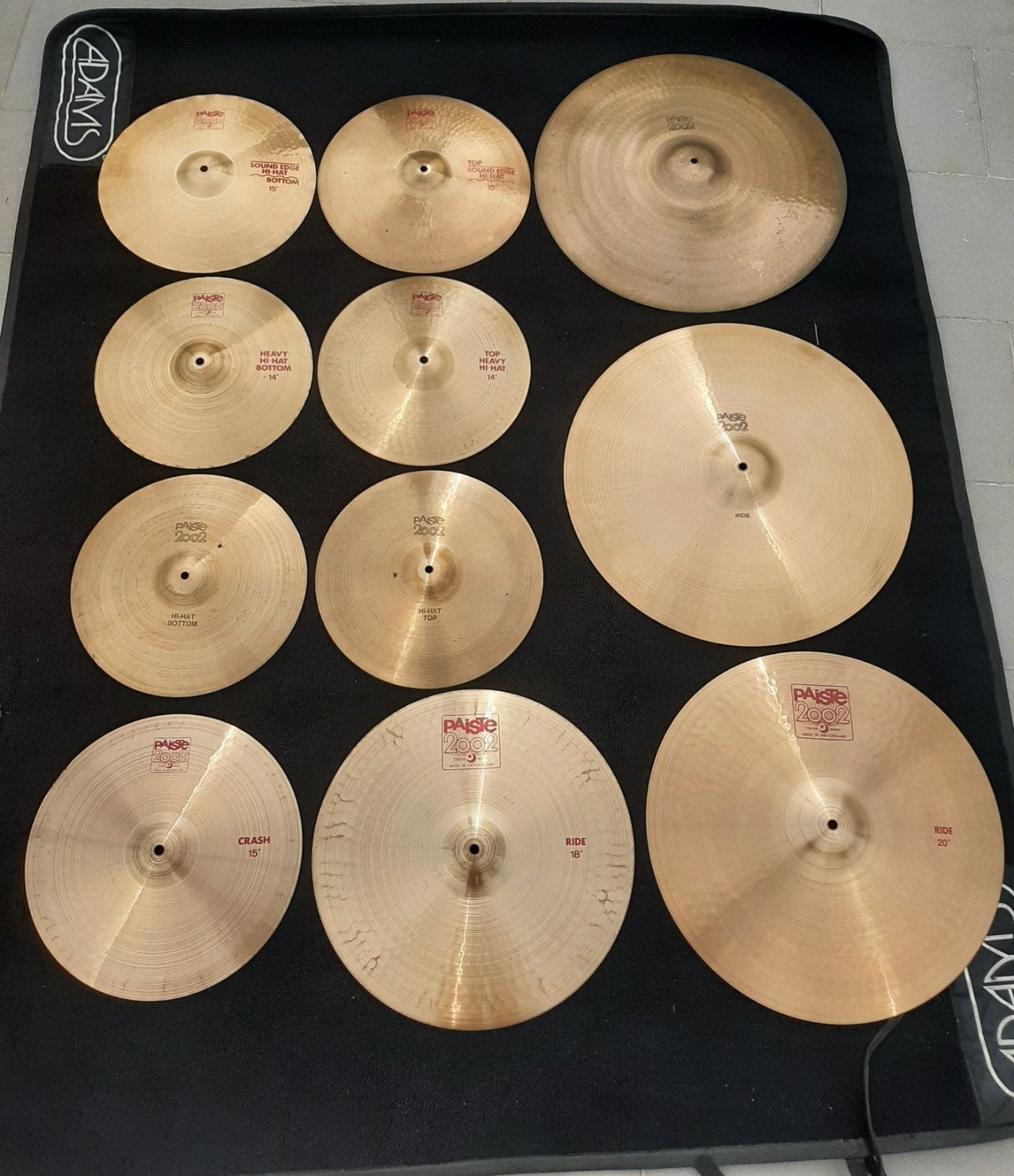 Verzameling cymbalen + Gretsch Catalina Club, Muziek en Instrumenten, Drumstellen en Slagwerk, Ophalen of Verzenden, Gebruikt