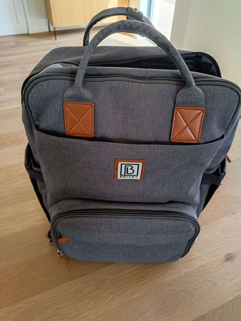Verzorgingstas brisby grijs, Kinderen en Baby's, Luiertassen, Ophalen, Rugzak