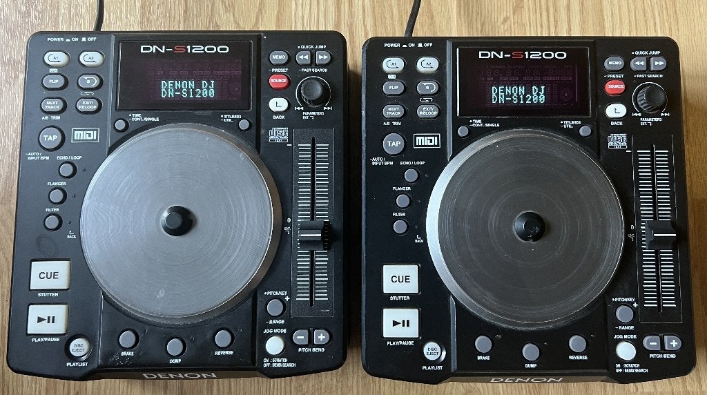 Denon DN-S1200 DJ-spelers, Ophalen, Gebruikt, Denon