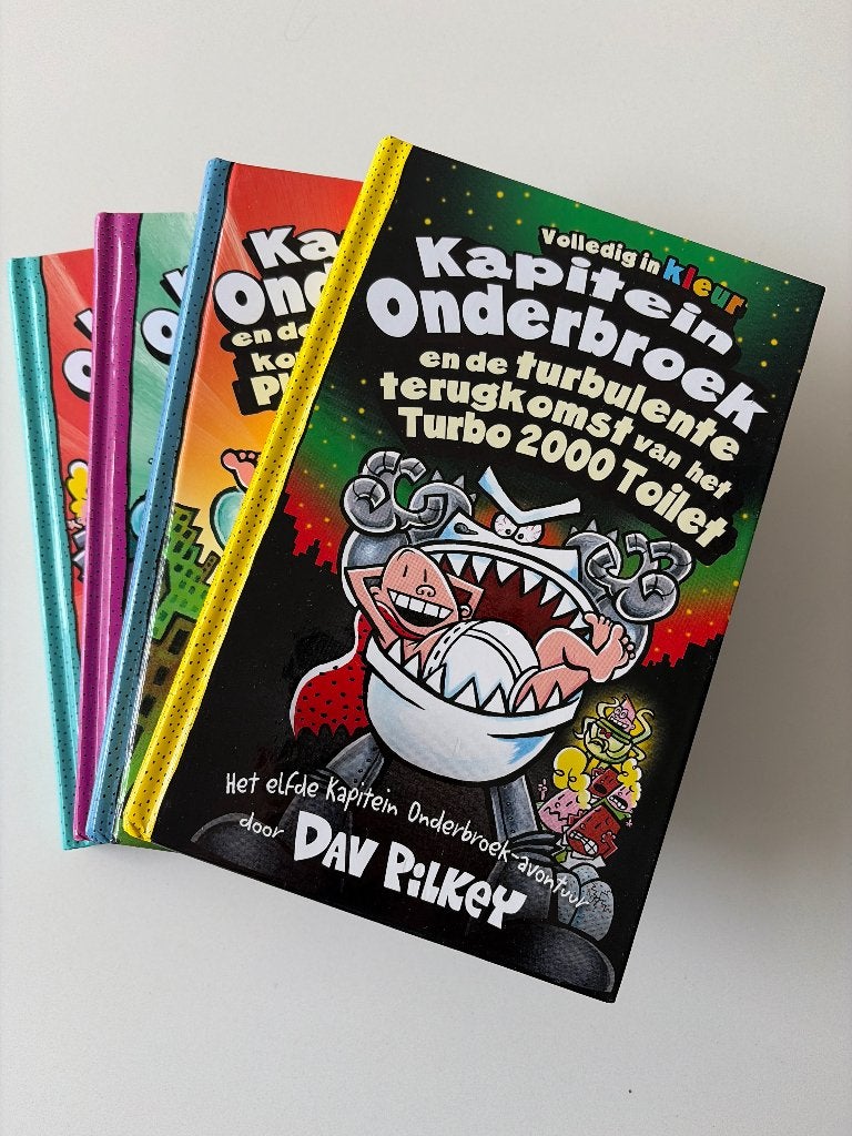 Kapitein Onderbroek boekel, Ophalen, Non-fictie, Zo goed als nieuw, Dav Pilkey