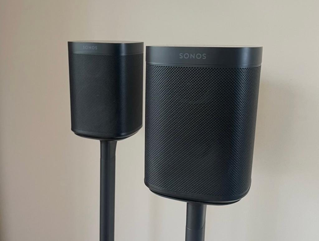 Sonos one speakers set, Audio, Tv en Foto, Luidsprekerboxen, Ophalen, Zo goed als nieuw, Sonos, Minder dan 60 watt