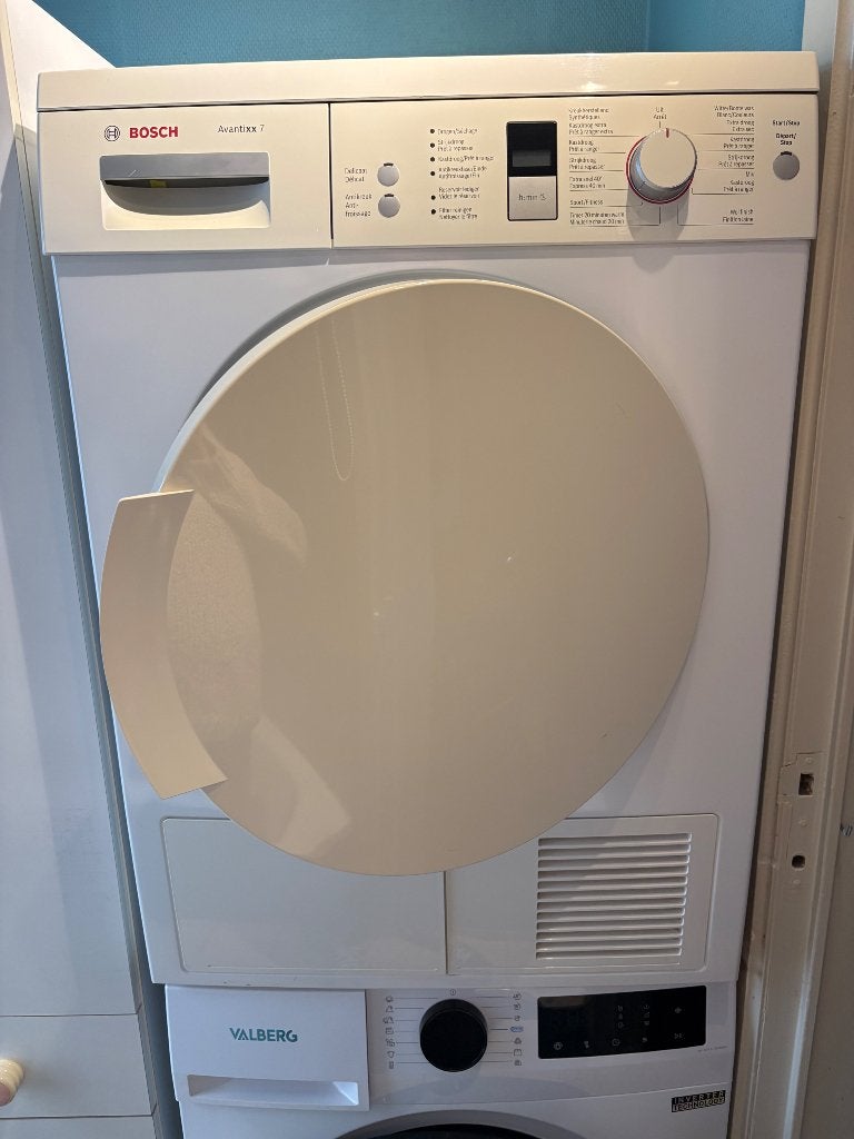 Sèche linge, Ophalen, 6 tot 8 kg, Gebruikt, Voorlader