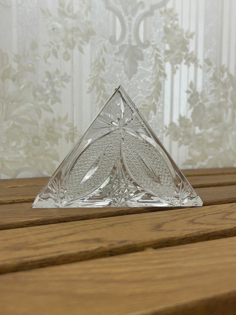 Bohemia Crystal - Servet Houder - Kristal - Nieuw Verpakking, Antiek en Kunst, Ophalen